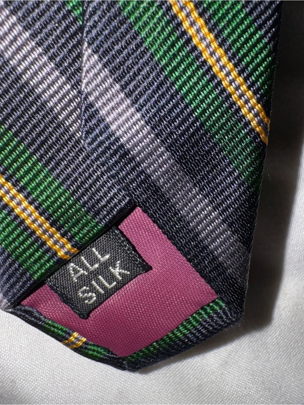 Flintlock Forge LTD Green Striped Men's Tie